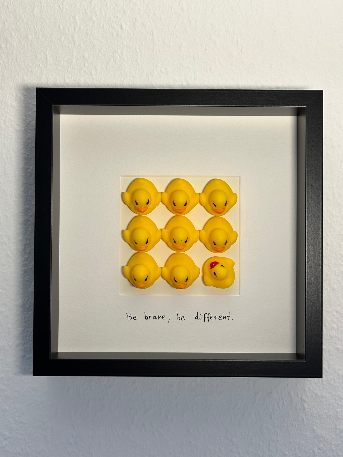 Be brave, be different